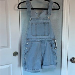 ASOS overall shorts